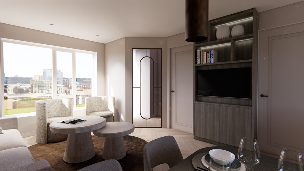 Van Rijn Interieur Design - Tussenwoning 3D 2